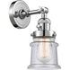 Franklin Restoration Small Canton LED 6.5 inch Polished Chrome Sconce Wall Light, Franklin Restoration
