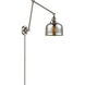 Large Bell 1 Light 8.00 inch Swing Arm Light/Wall Lamp