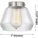 Fulton 30 inch 60.00 watt Satin Nickel Swing Arm Wall Light, Franklin Restoration