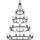 Ballston Saloon 30 Light 50.00 inch Chandelier