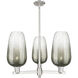 Brookhaven Flute 3 Light 17.63 inch Chandelier