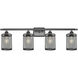 Nestbrook 4 Light 36 inch Matte Black Bath Vanity Light Wall Light