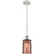 Ballston Candor LED 4.75 inch White and Polished Chrome Mini Pendant Ceiling Light, Ballston