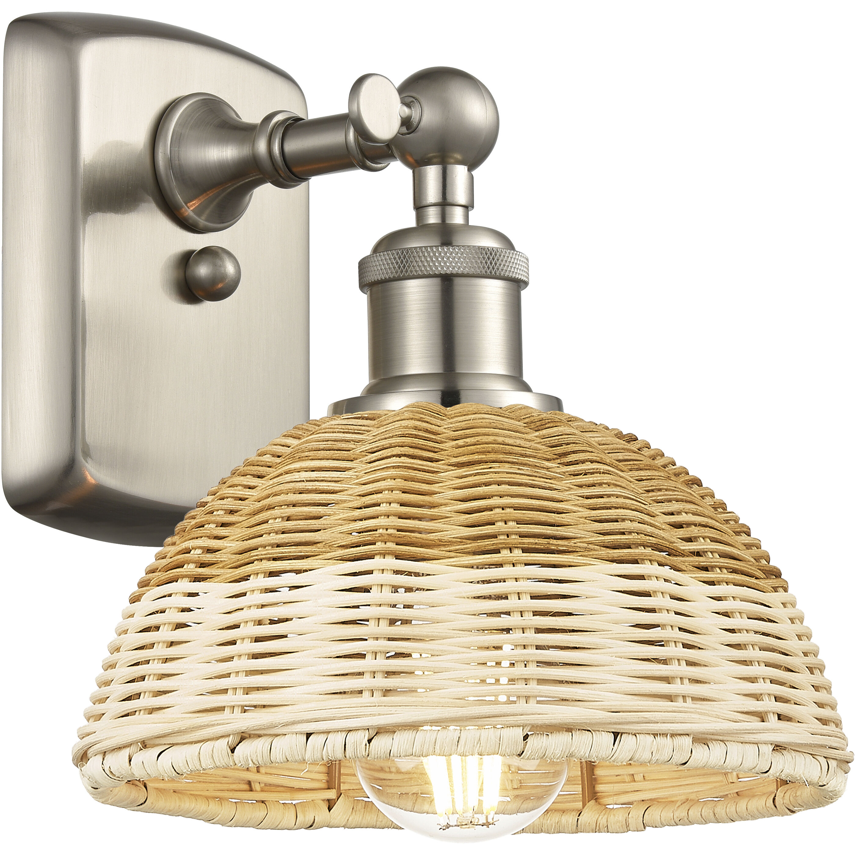 Ballston Bristol Natural II 1 Light 7.50 inch Wall Sconce