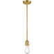 Franklin Restoration Bare Bulb 1 Light 2.00 inch Mini Pendant