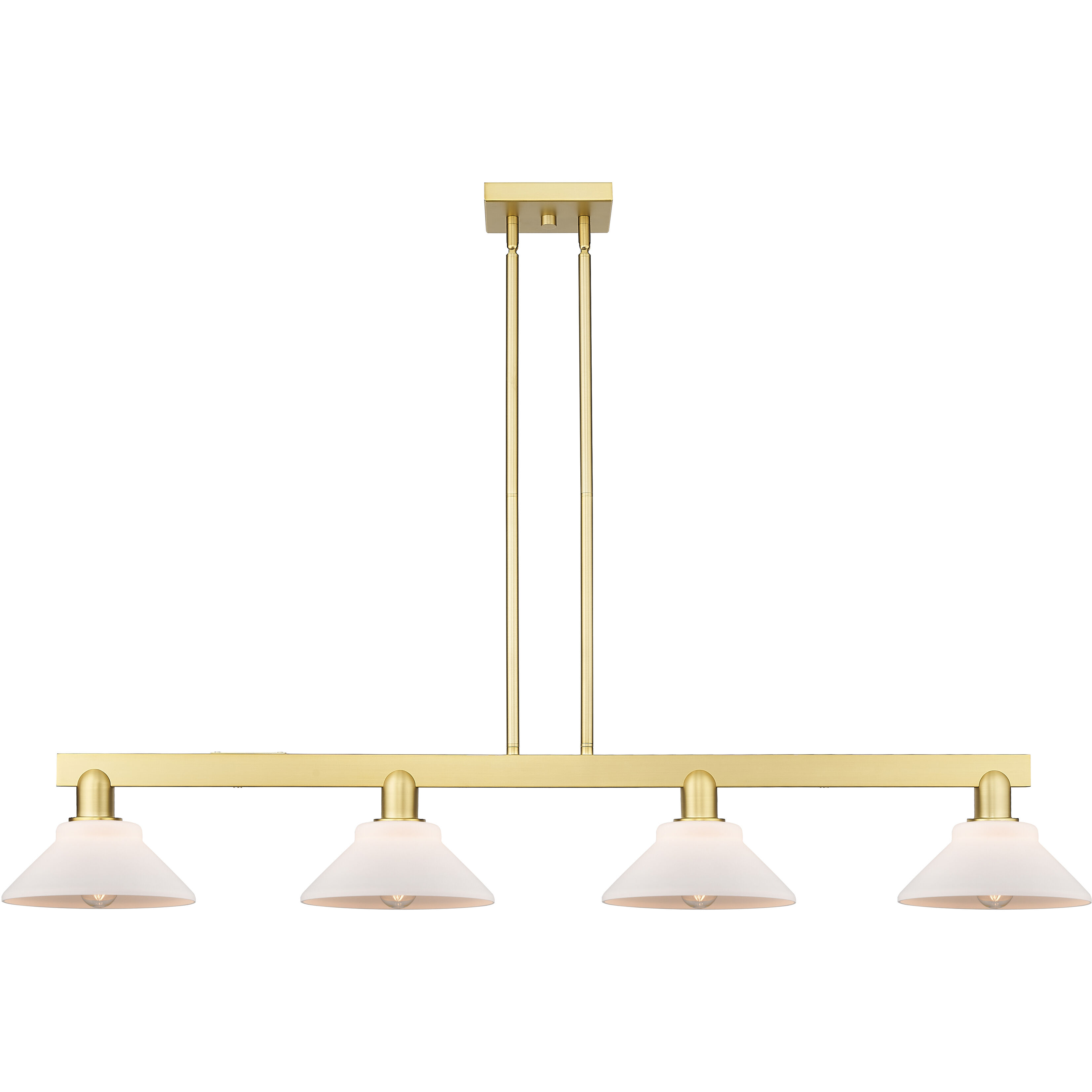 Arcadia Orwell Island Light Ceiling Light in Satin Gold