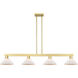 Arcadia Orwell Island Light Ceiling Light in Satin Gold