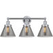 Cone 3 Light 25.75 inch Polished Chrome Bath Vanity Light Wall Light