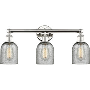 Caledonia 3 Light 23 inch Polished Nickel Bath Vanity Light Wall Light in Charcoal