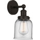 Bell 1 Light 6.5 inch Oil Rubbed Bronze Sconce Wall Light