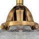 Nouveau 2 Geneseo Sconce Wall Light in Black Antique Brass