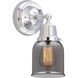 Aditi Small Bell 1 Light 5 inch Polished Chrome Sconce Wall Light, Aditi