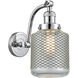 Franklin Restoration Stanton 1 Light 6 inch Polished Chrome Sconce Wall Light, Franklin Restoration