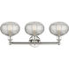 Edison Ithaca 3 Light 26 inch Polished Nickel Bath Vanity Light Wall Light