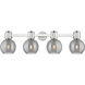 Downtown Urban Lawton Sphere 4 Light 34.00 inch Bathroom Vanity Light