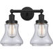 Bellmont 2 Light 15.5 inch Matte Black Bath Vanity Light Wall Light