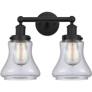 Bellmont 2 Light 15.5 inch Matte Black Bath Vanity Light Wall Light