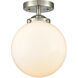 Nouveau Large Beacon 1 Light 8.00 inch Semi-Flush Mount