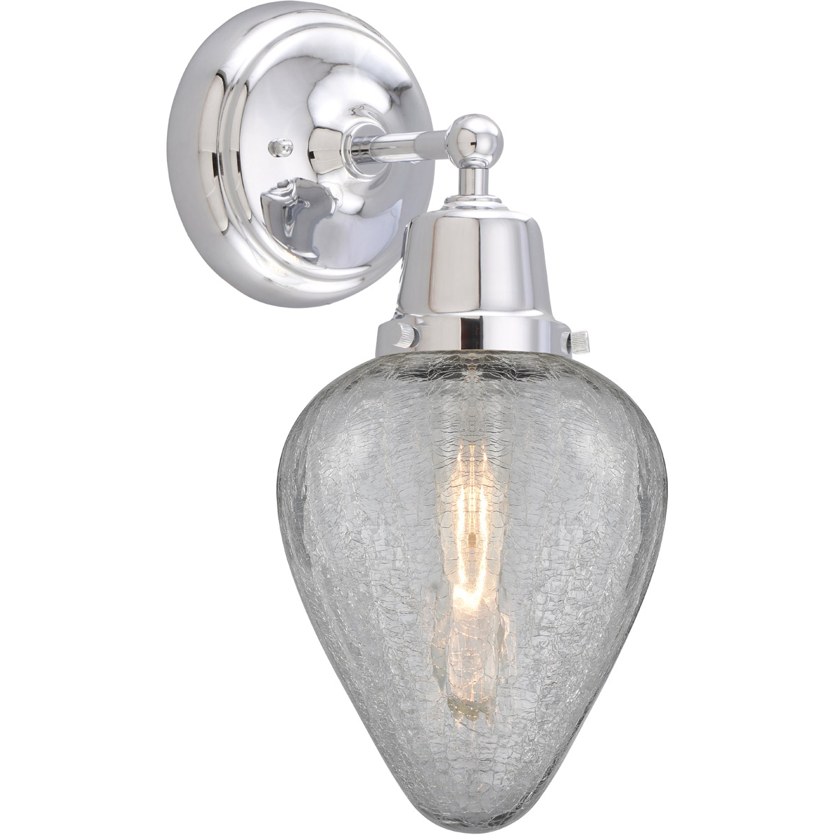 Aditi Geneseo 1 Light 6.5 inch Polished Chrome Sconce Wall Light, Aditi