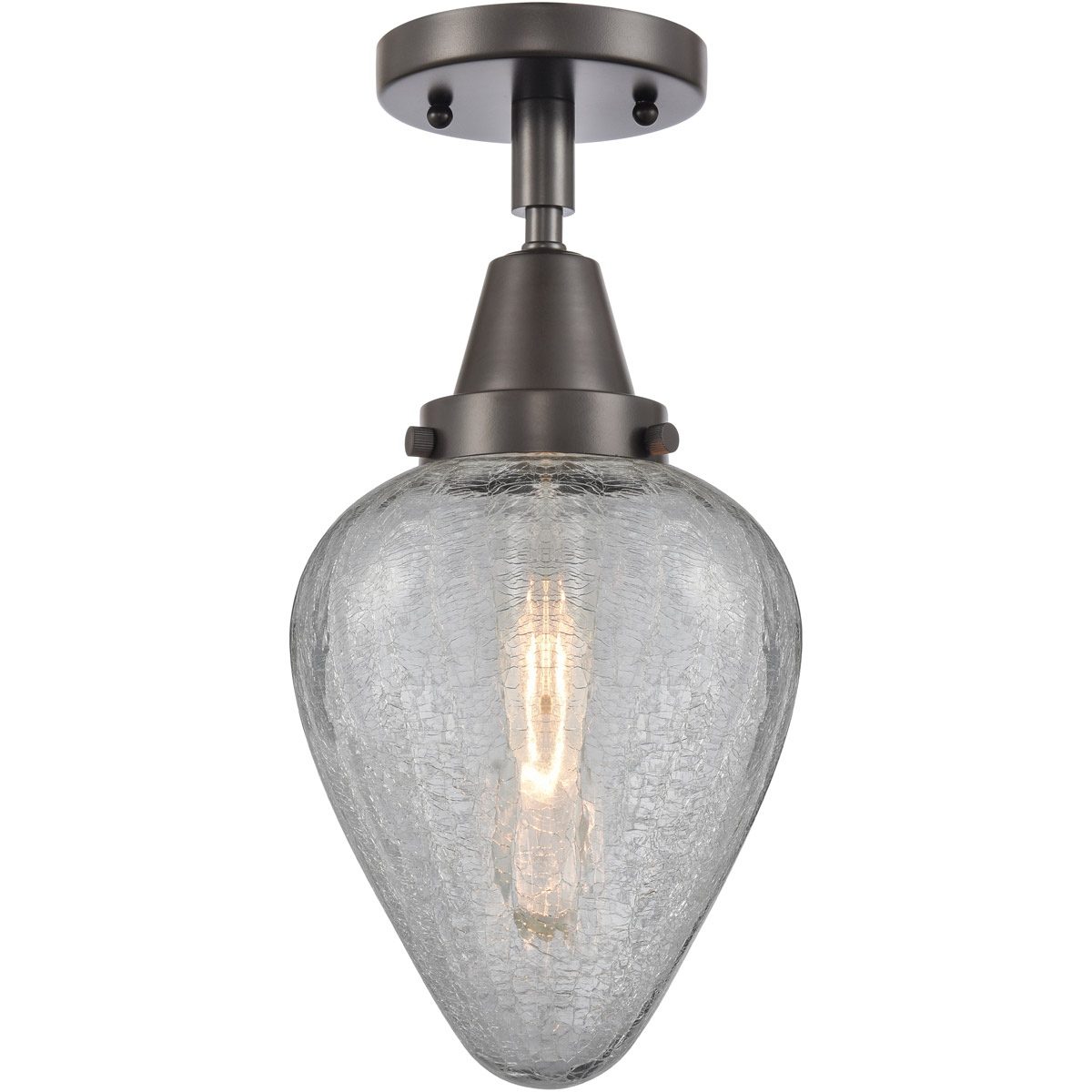 Franklin Restoration Geneseo 1 Light 7 inch Oil Rubbed Bronze Flush Mount Ceiling Light