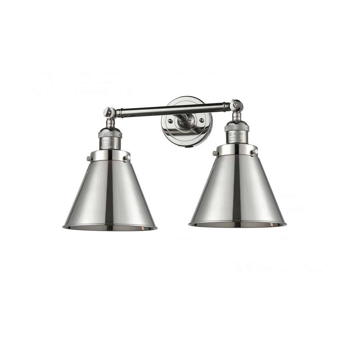Franklin Restoration Appalachian LED 18 inch Satin Gold Bath Vanity Light Wall Light, Franklin Restoration