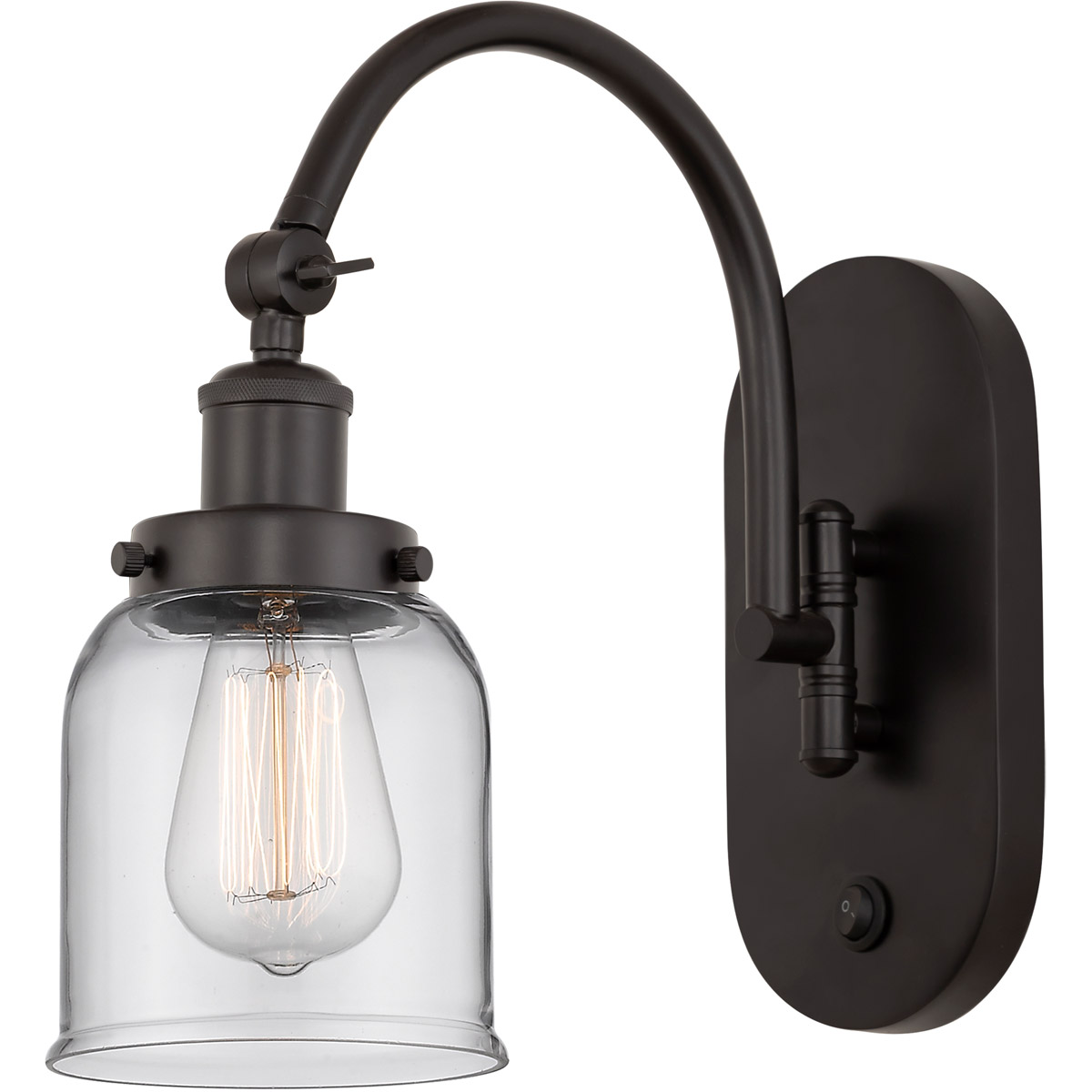 Franklin Restoration Bell 1 Light 5 inch Oil Rubbed Bronze Sconce Wall Light