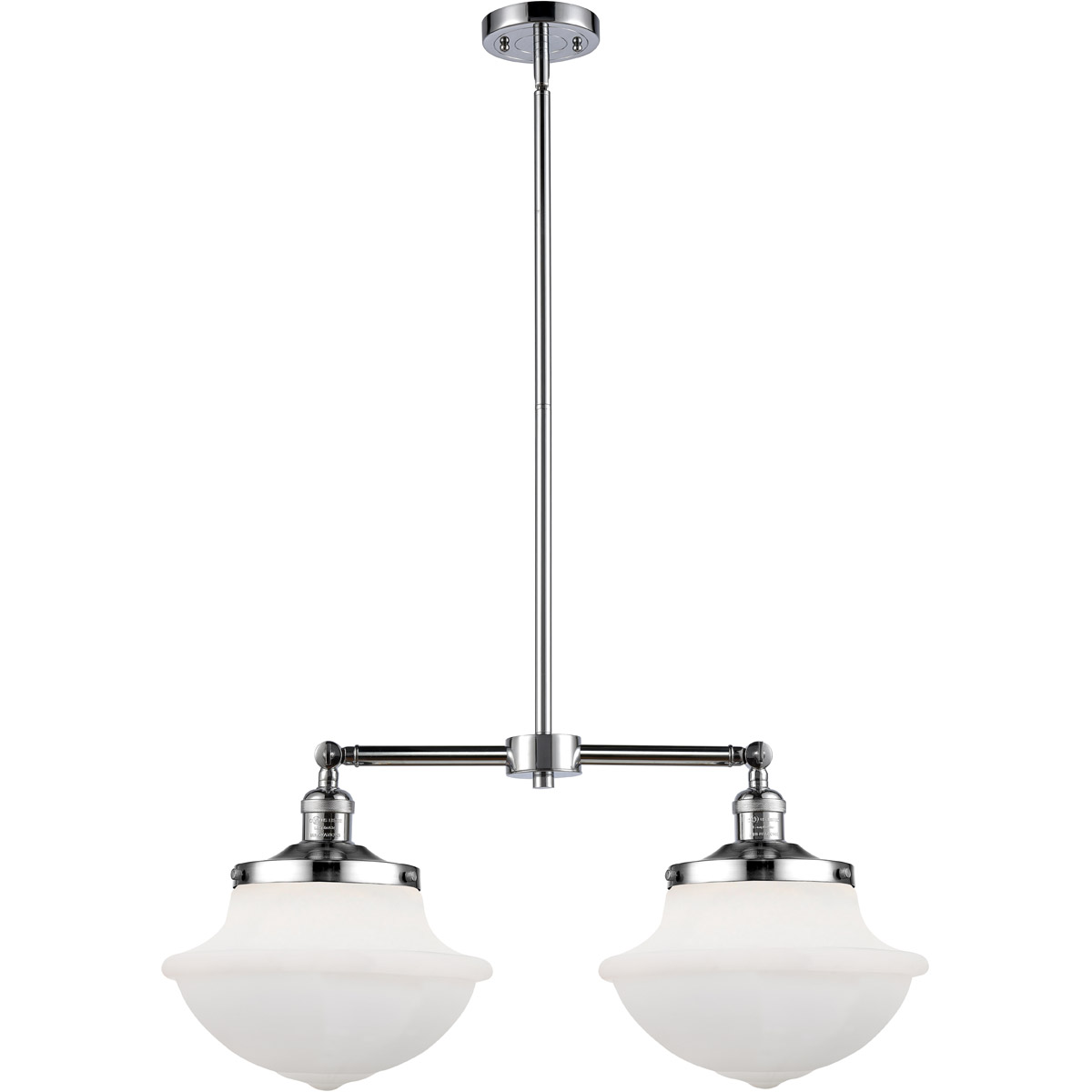 Franklin Restoration Large Oxford LED 25 inch Polished Chrome Chandelier Ceiling Light, Franklin Restoration