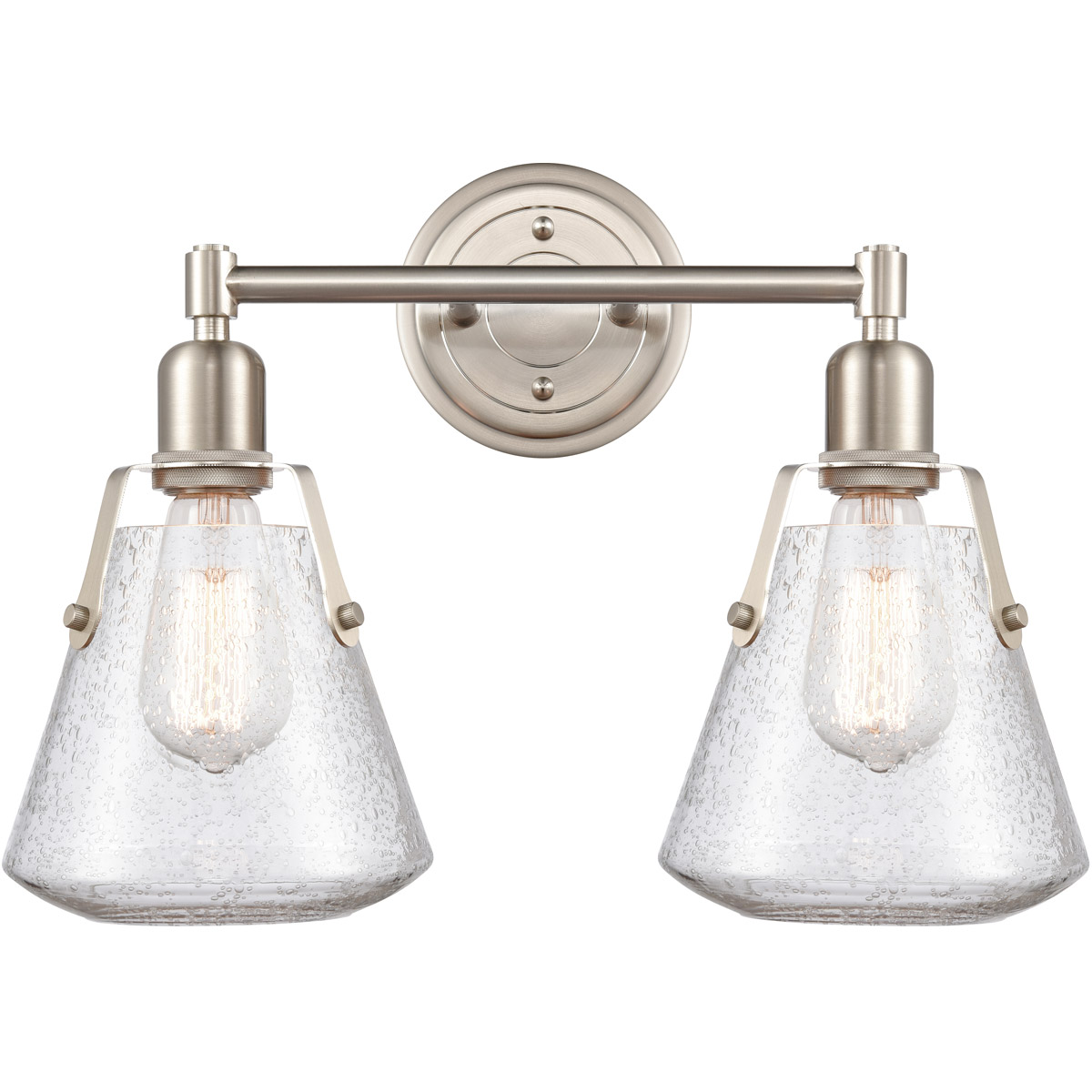 Luna LED 18 inch Satin Nickel Bath Vanity Light Wall Light