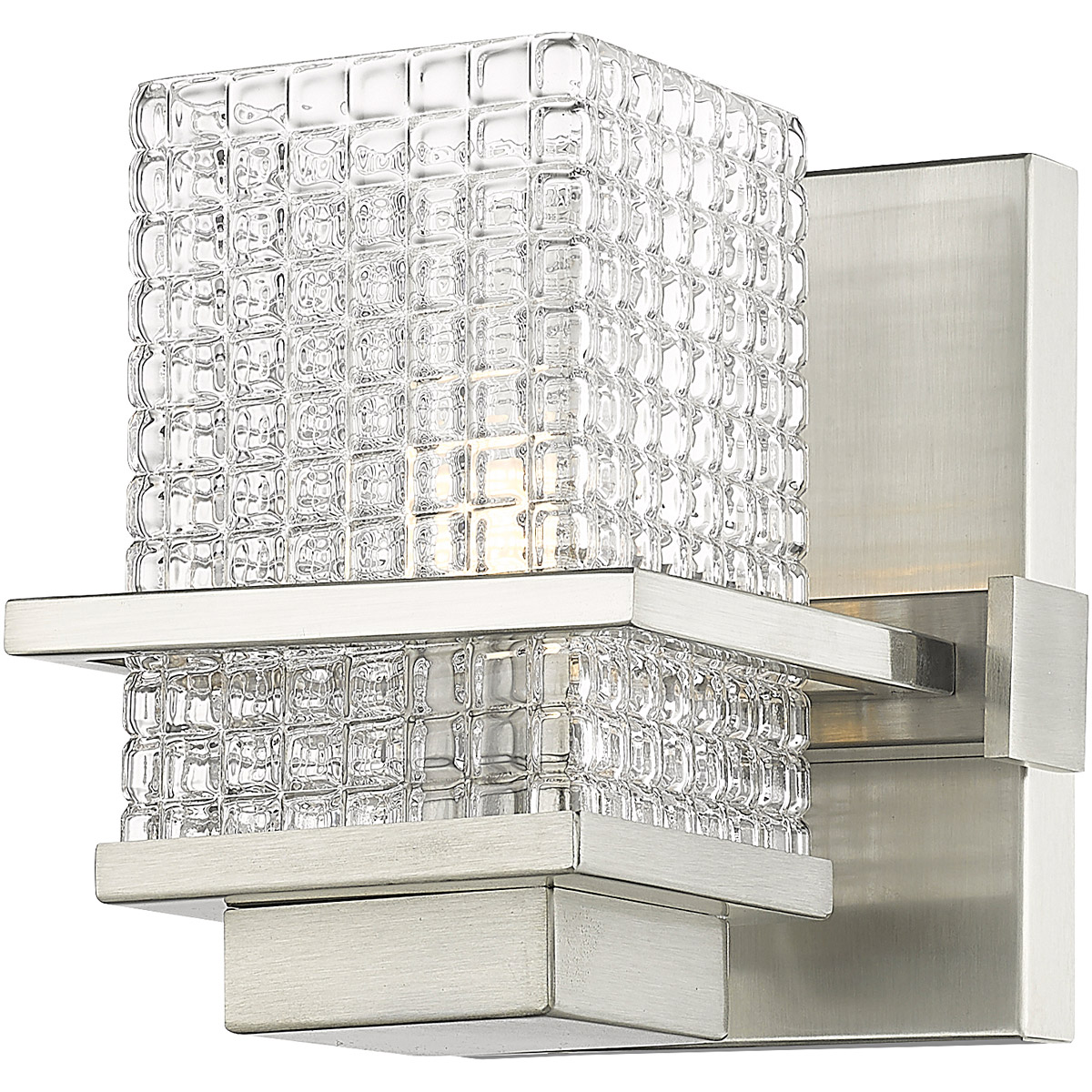 Wellfleet LED 5.25 inch Satin Nickel Bath Vanity Light Wall Light