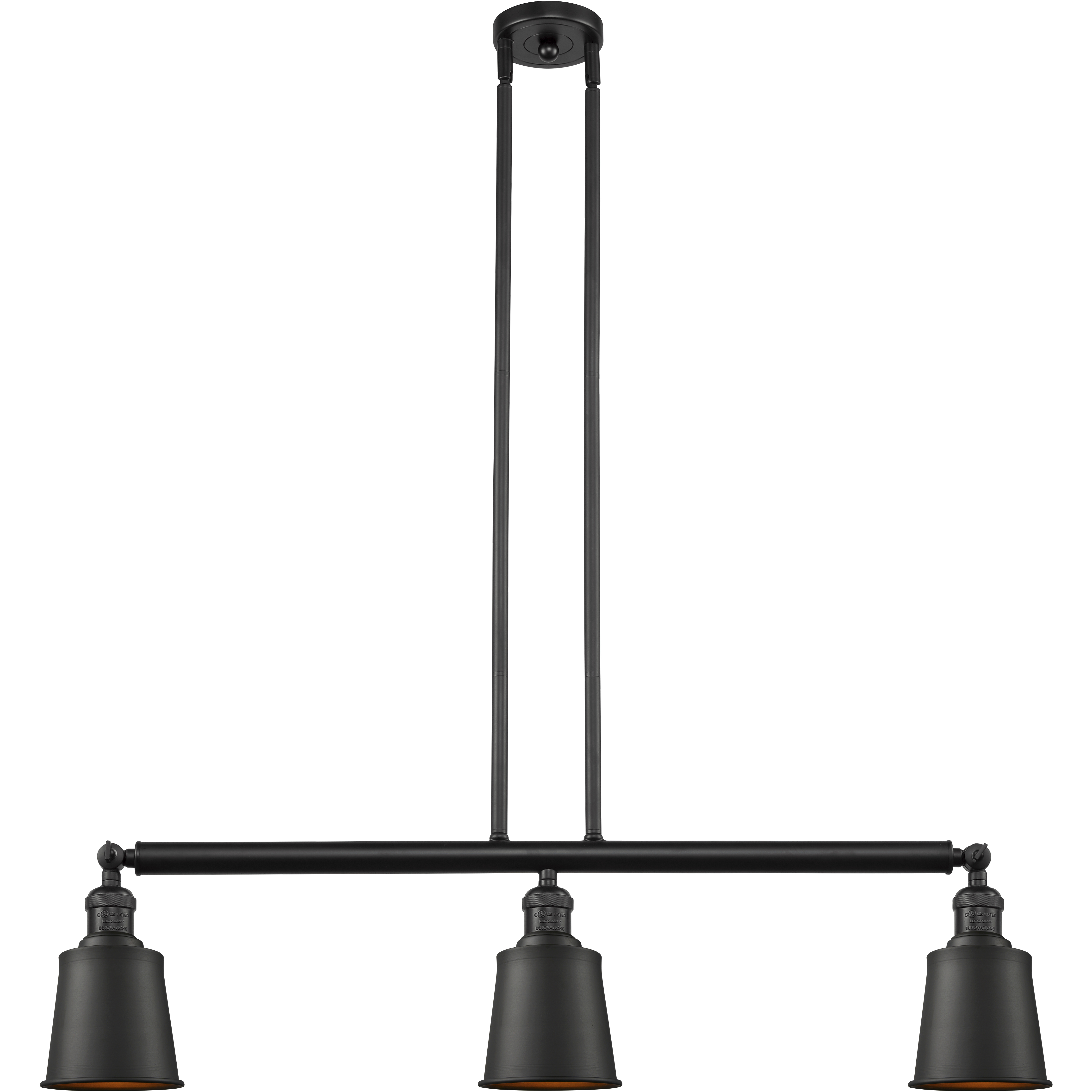 Franklin Restoration Addison LED 38 inch Oil Rubbed Bronze Island Light Ceiling Light, Franklin Restoration