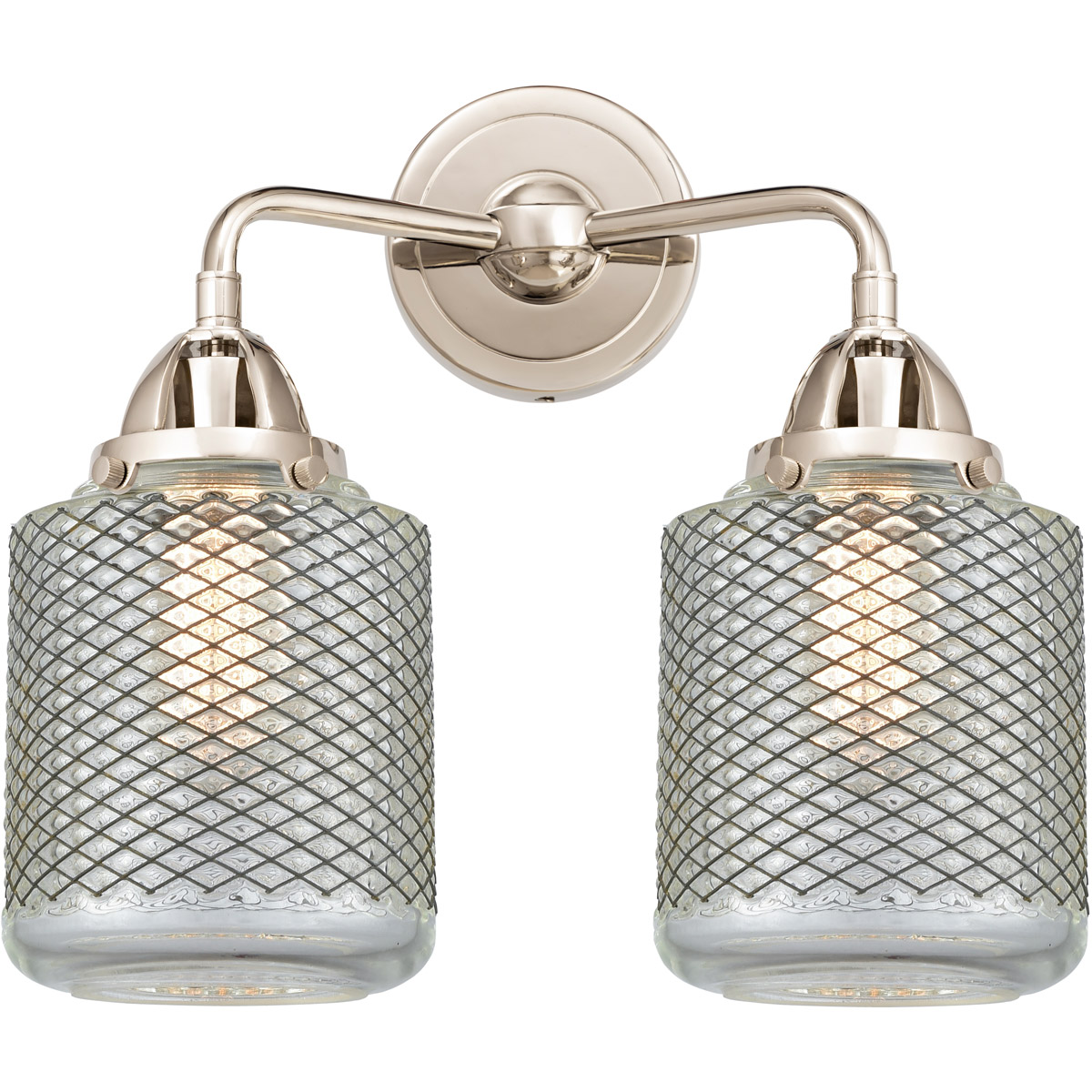 Nouveau 2 Stanton LED 14 inch Polished Nickel Bath Vanity Light Wall Light
