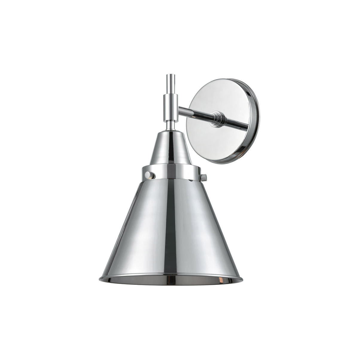 Caden LED 8 inch Polished Chrome Sconce Wall Light