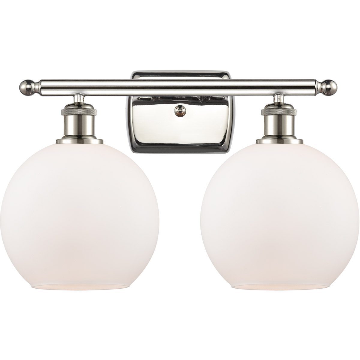 Ballston Athens 2 Light 18 inch Polished Nickel Bath Vanity Light Wall Light