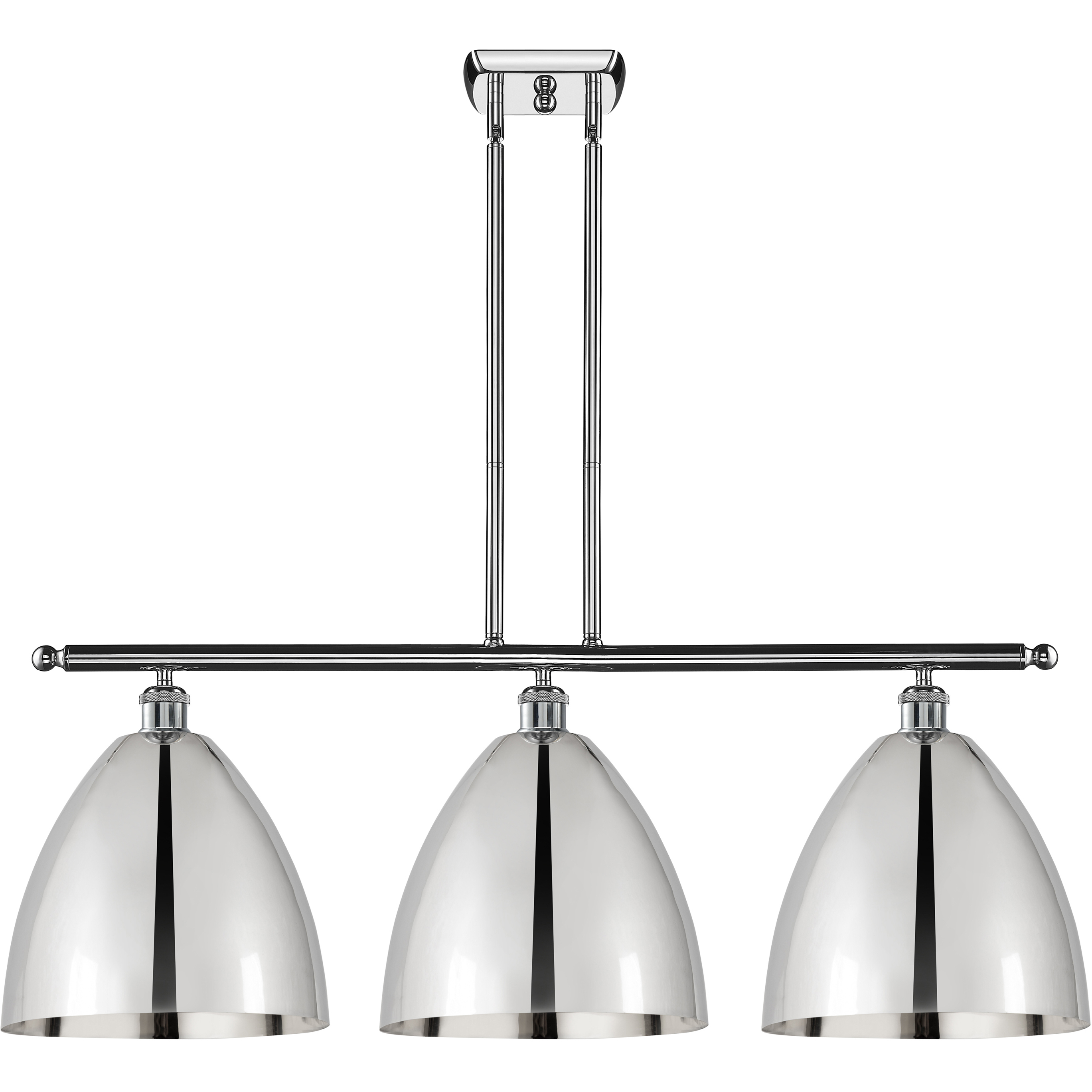 Ballston Dome LED 38.5 inch Polished Chrome Island Light Ceiling Light