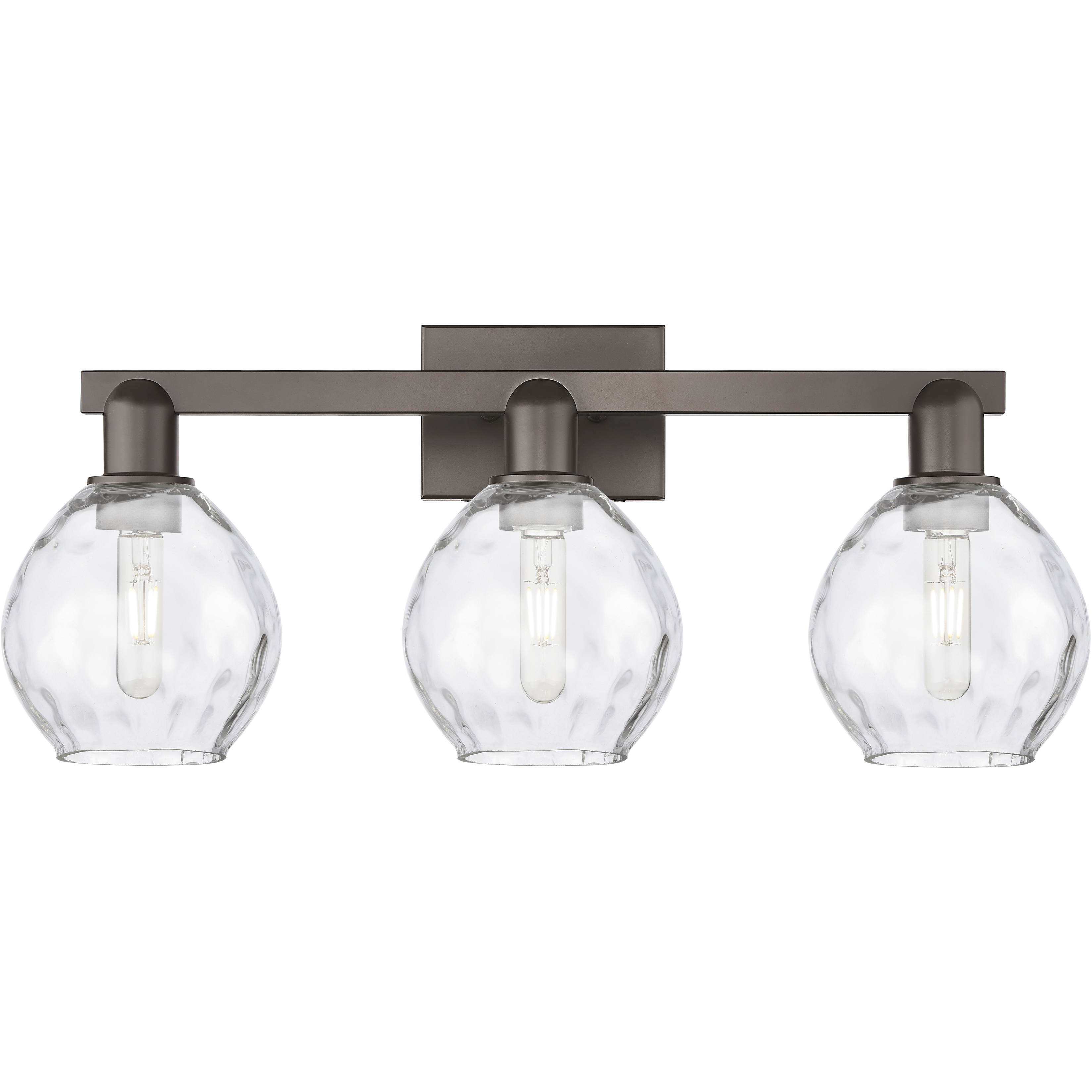 Arcadia Waverly 3 Light 25 inch Oil Rubbed Bronze Bath Vanity Light Wall Light