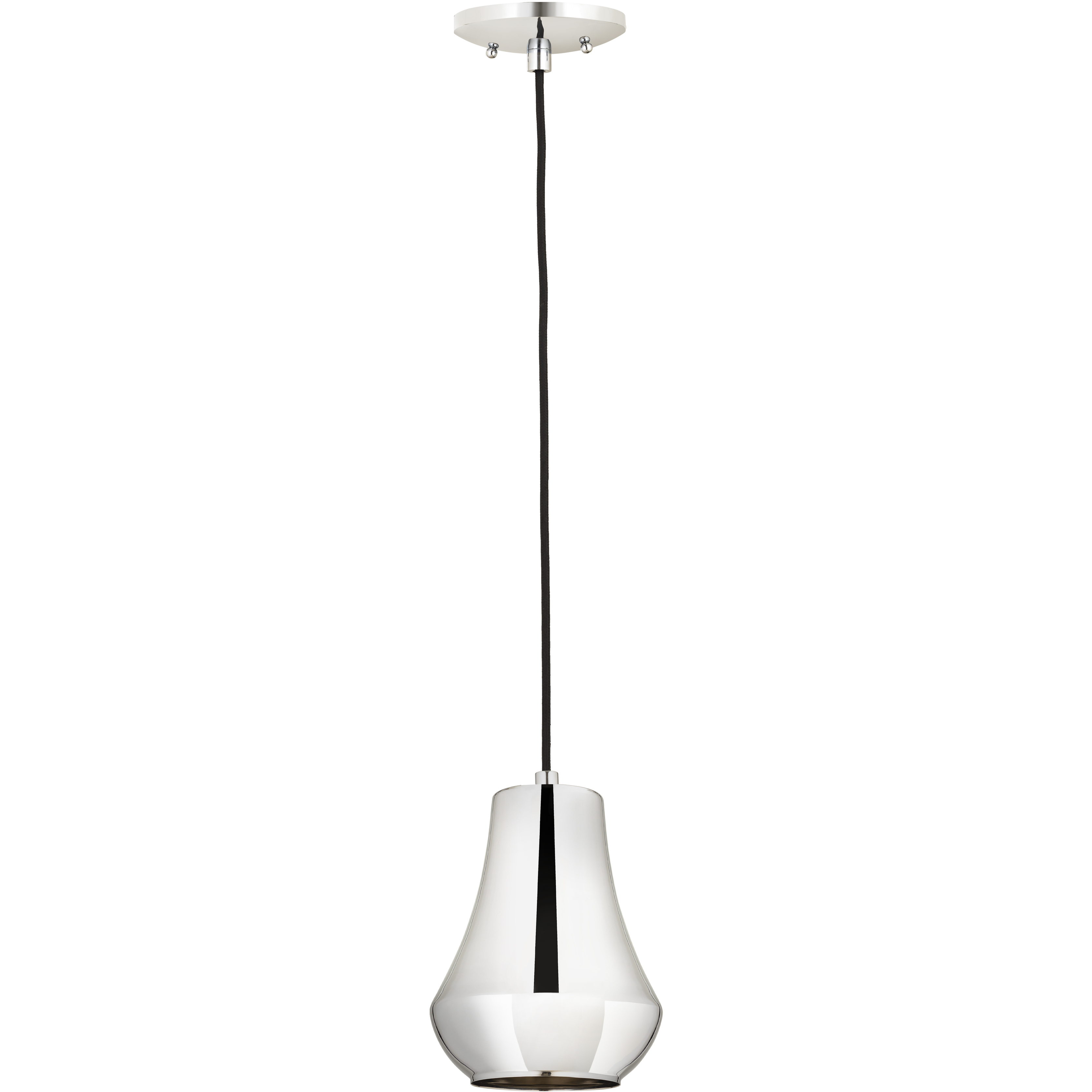 Hartford 1 Light 7 inch Polished Nickel Mini Pendant Ceiling Light