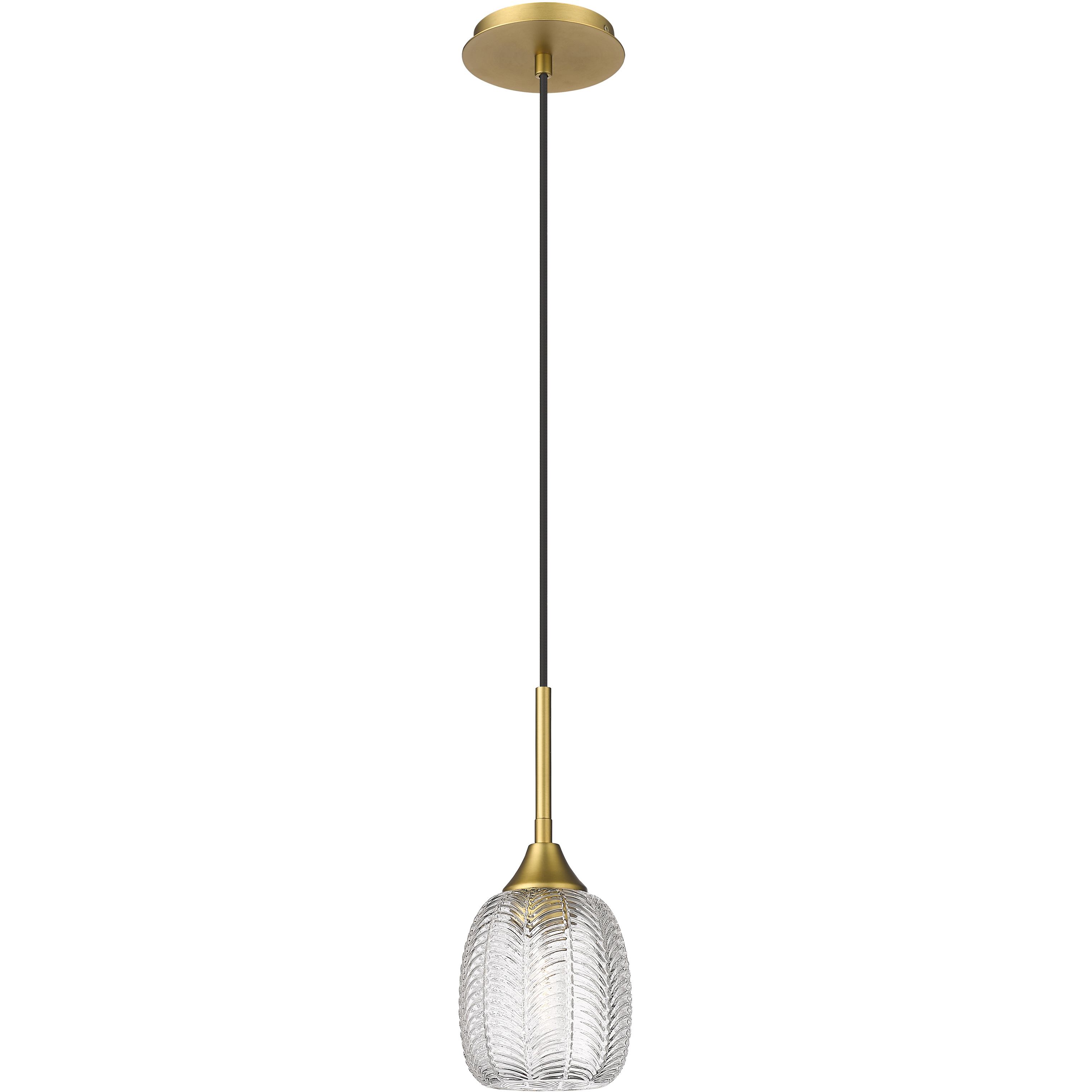 Berkshire 1 Light 5.5 inch Polished Nickel Pendant Ceiling Light