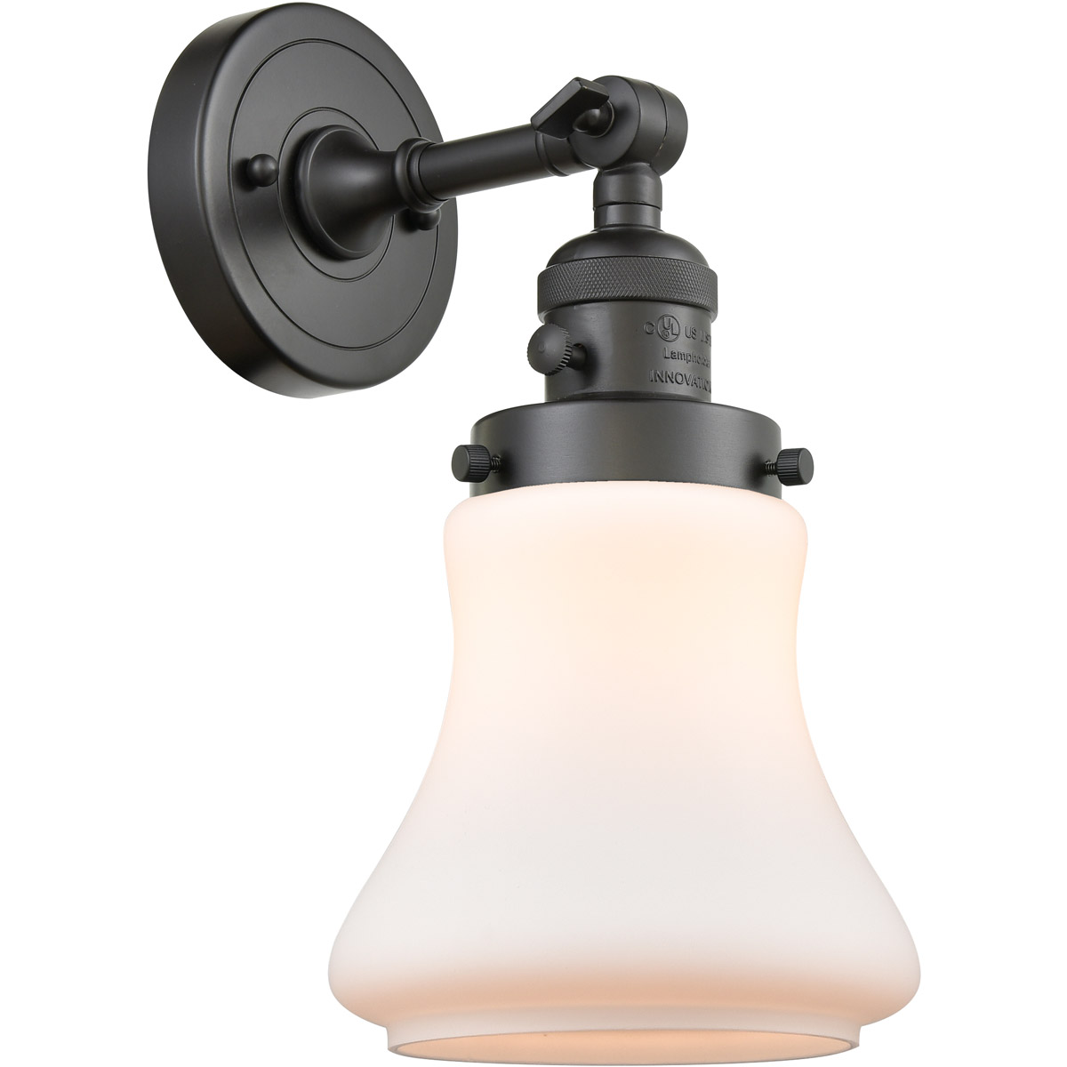 Franklin Restoration Bellmont LED 7 inch Oil Rubbed Bronze Sconce Wall Light, Franklin Restoration
