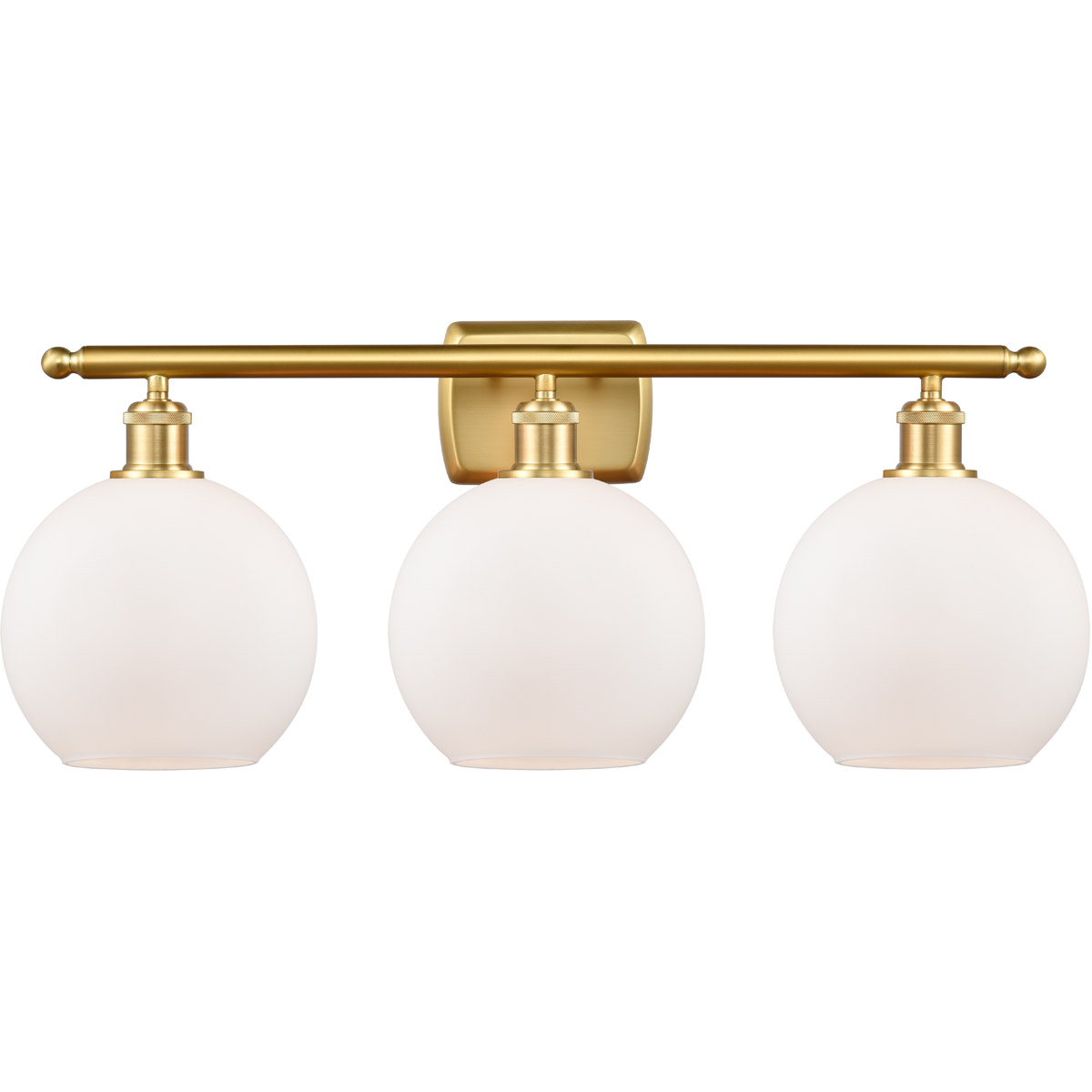 Ballston Athens LED 26 inch Satin Gold Bath Vanity Light Wall Light, Ballston