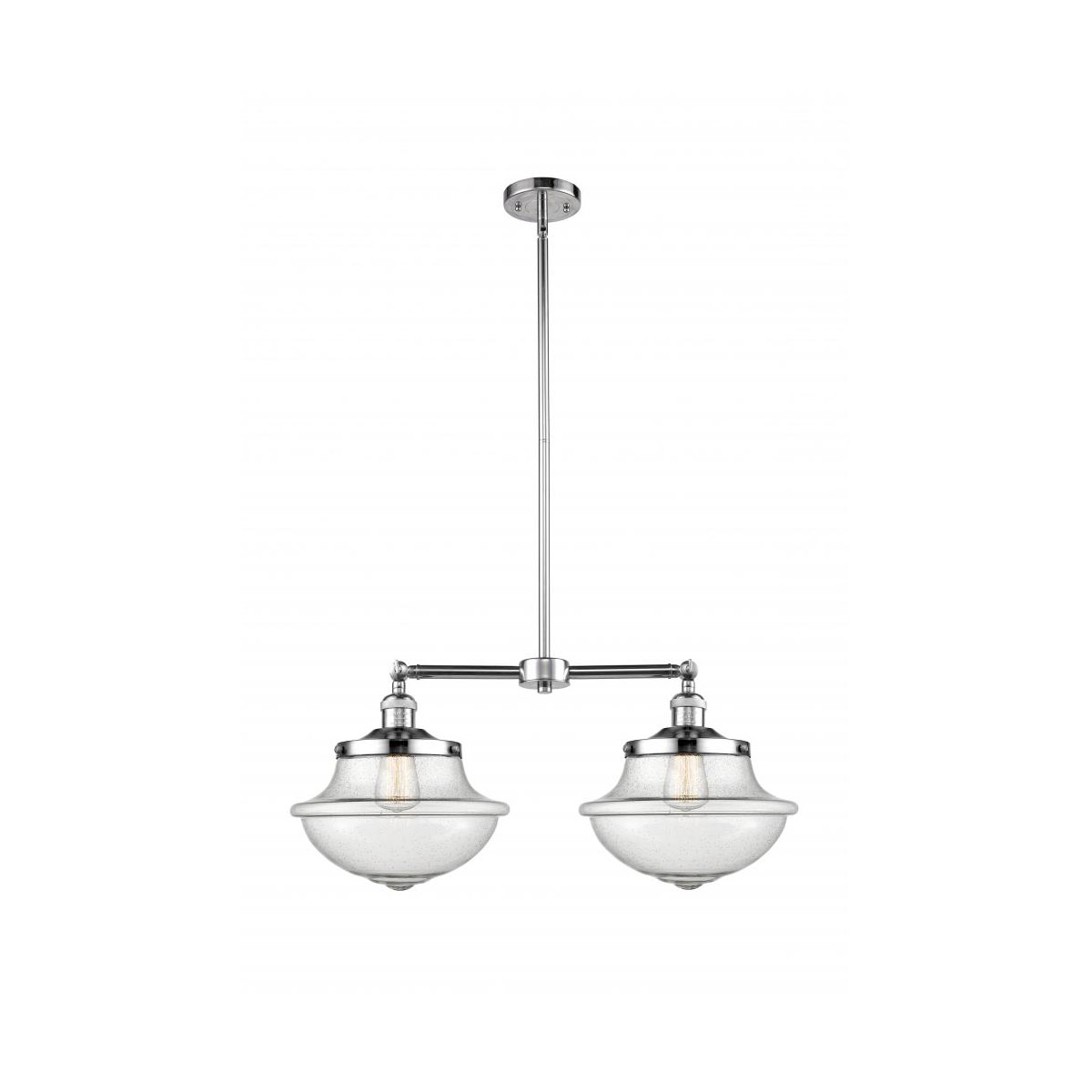 Franklin Restoration Large Oxford LED 25 inch Polished Chrome Chandelier Ceiling Light, Franklin Restoration