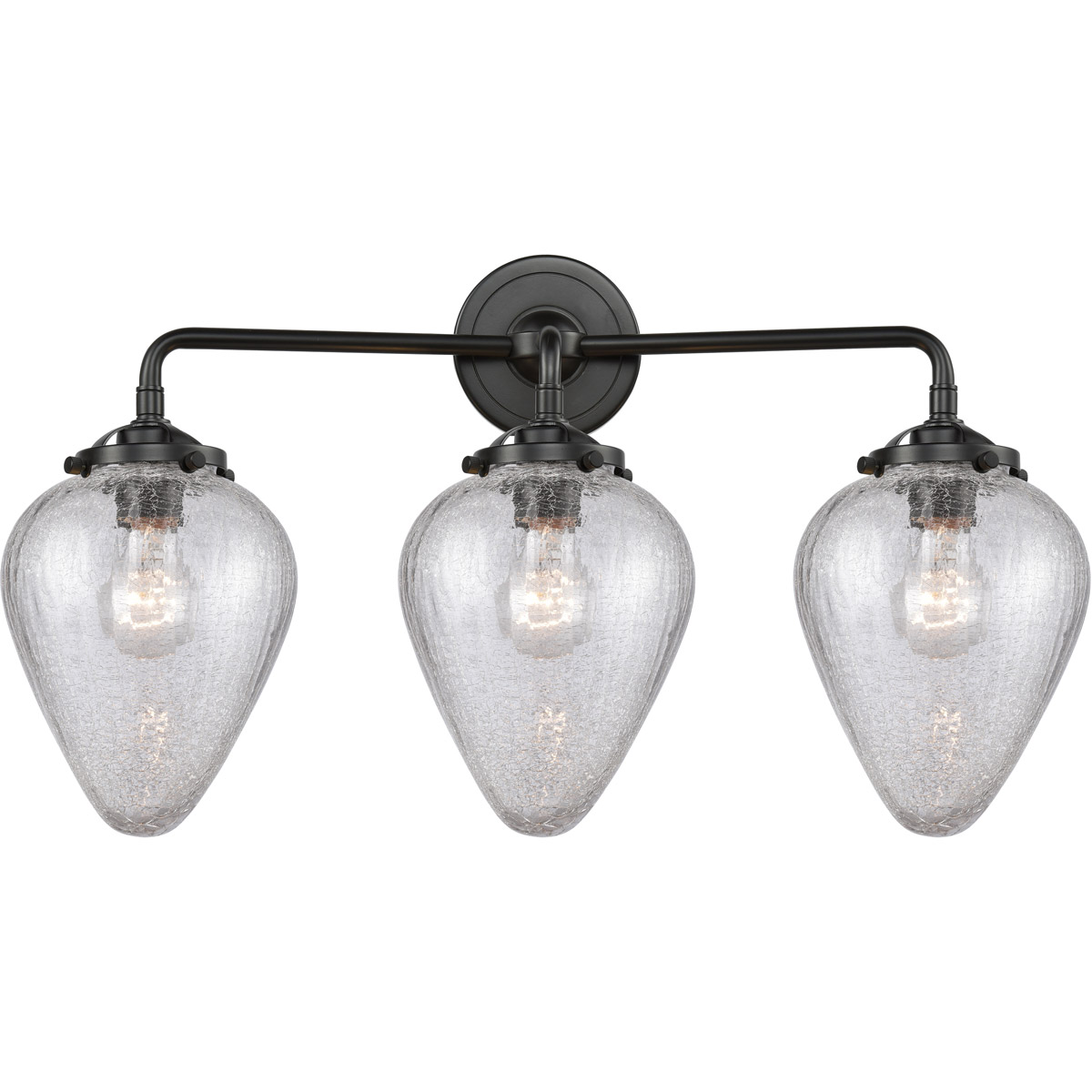 Nouveau Geneseo LED 25 inch Oil Rubbed Bronze Bath Vanity Light Wall Light, Nouveau