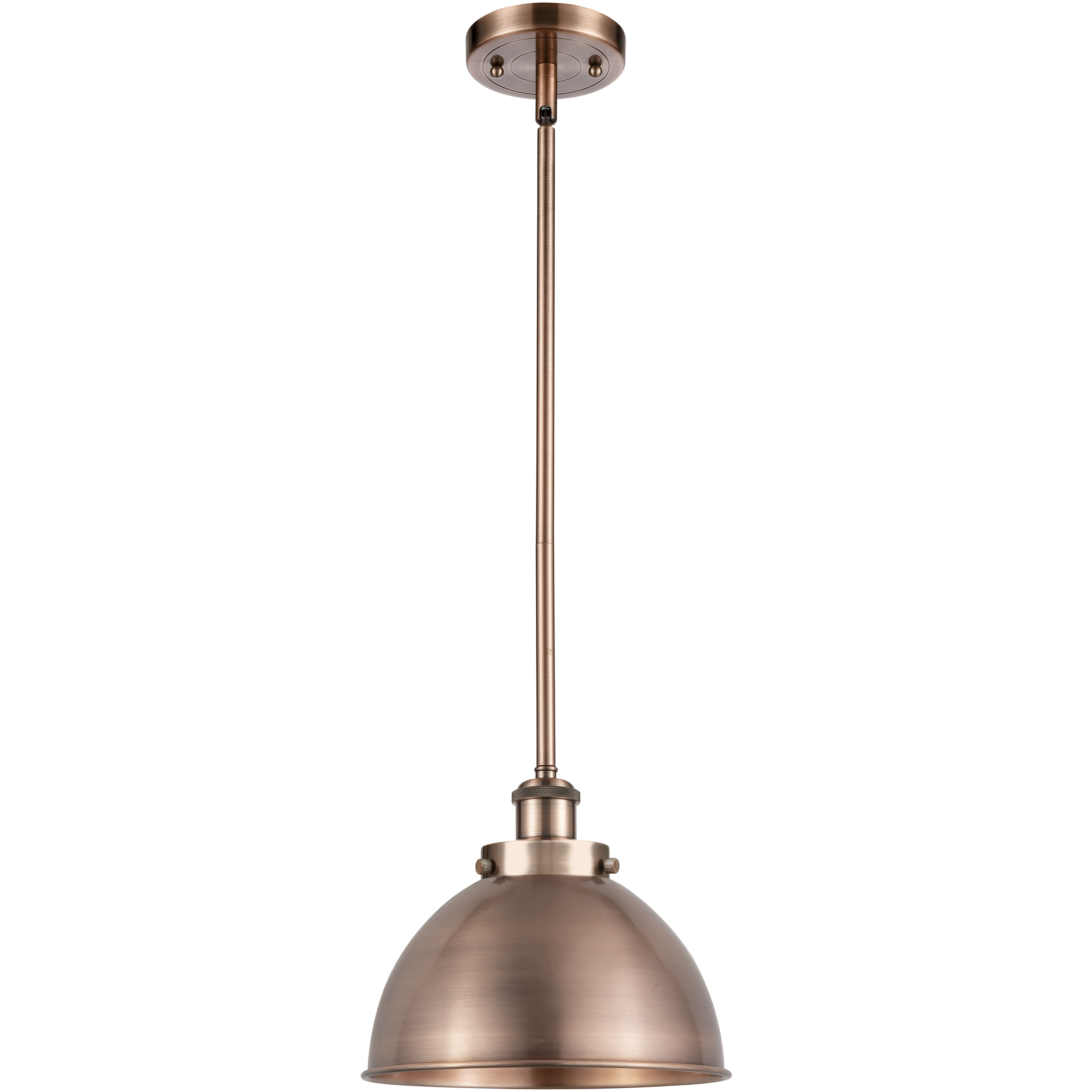 Ballston Urban LED 10 inch Antique Copper Pendant Ceiling Light