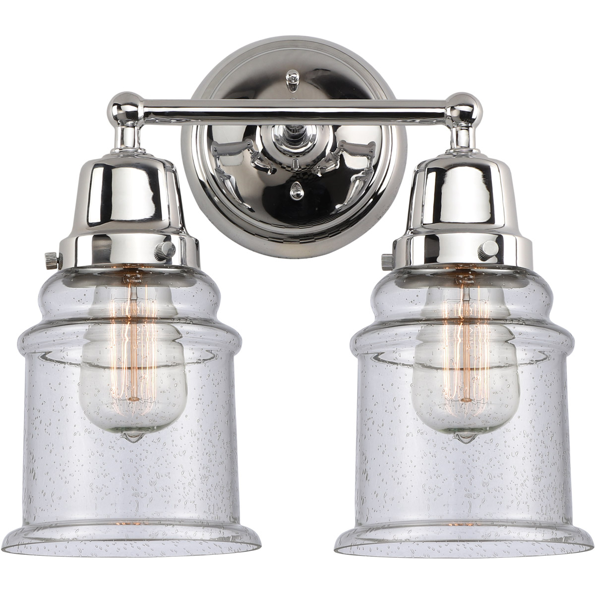 Aditi Canton LED 14 inch Polished Chrome Bath Vanity Light Wall Light, Aditi