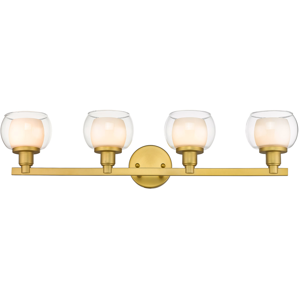 Cairo LED 30.75 inch Satin Gold Bath Vanity Light Wall Light