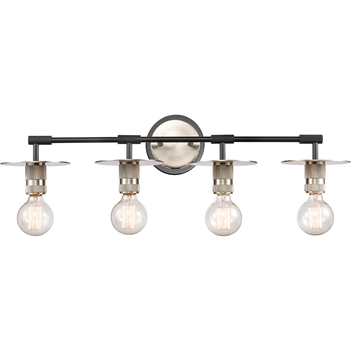 Restoration Aurora LED 30 inch Brushed Satin Nickel Bath Vanity Light Wall Light, Restoration