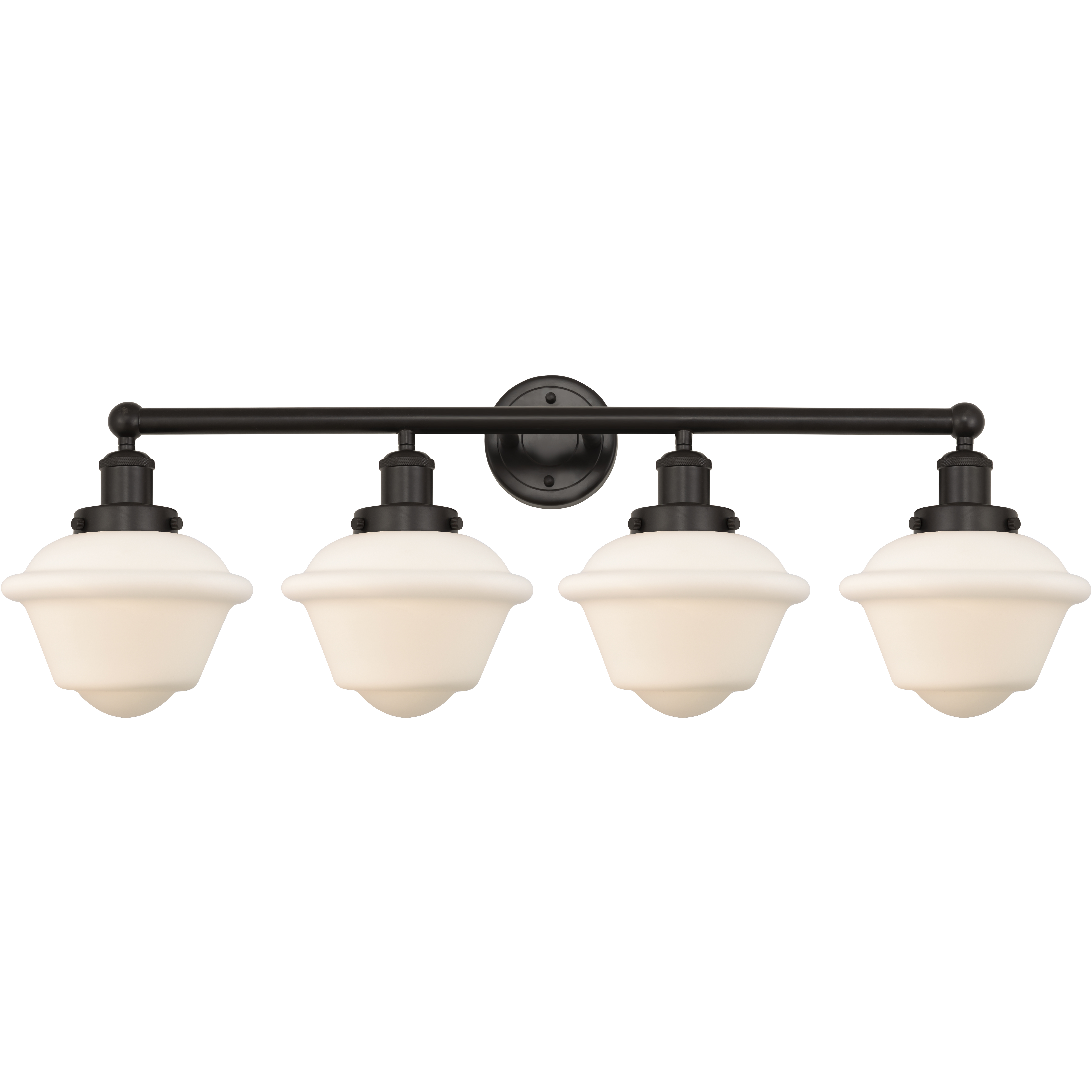Oxford 4 Light 33.5 inch Oil Rubbed Bronze Bath Vanity Light Wall Light
