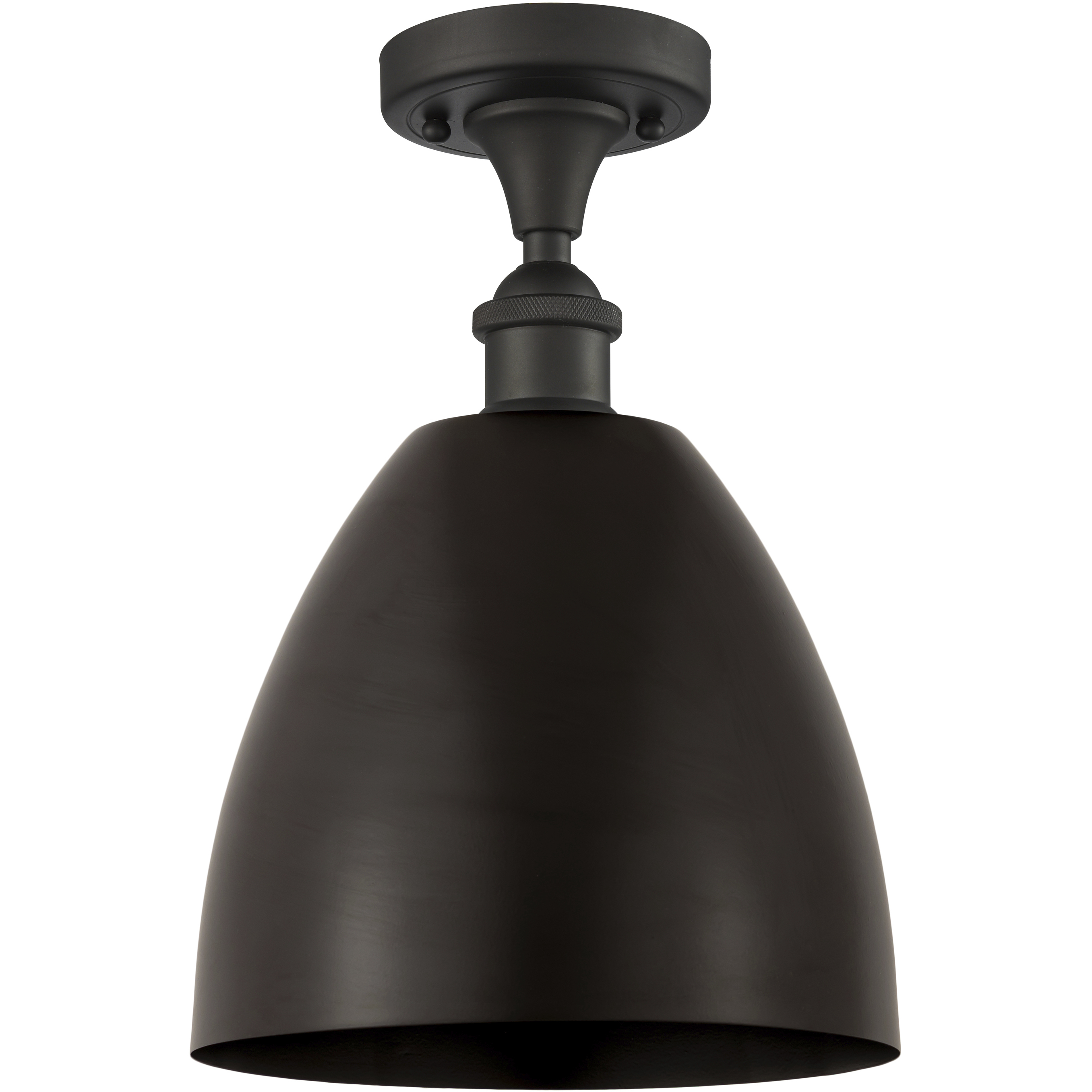 Ballston Dome 1 Light 9 inch Oil Rubbed Bronze Semi-Flush Mount Ceiling Light