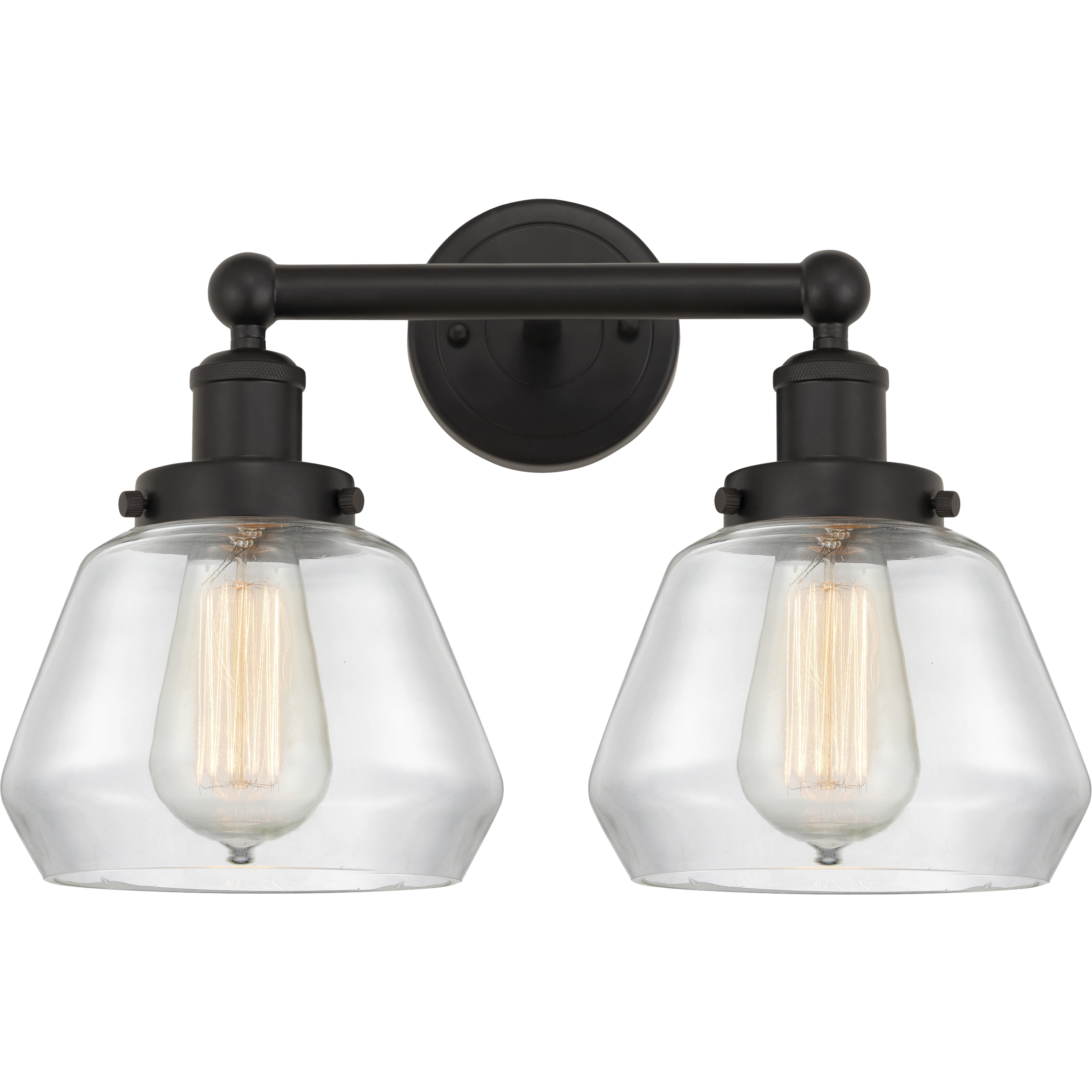 Fulton 2 Light 16 inch Oil Rubbed Bronze Bath Vanity Light Wall Light