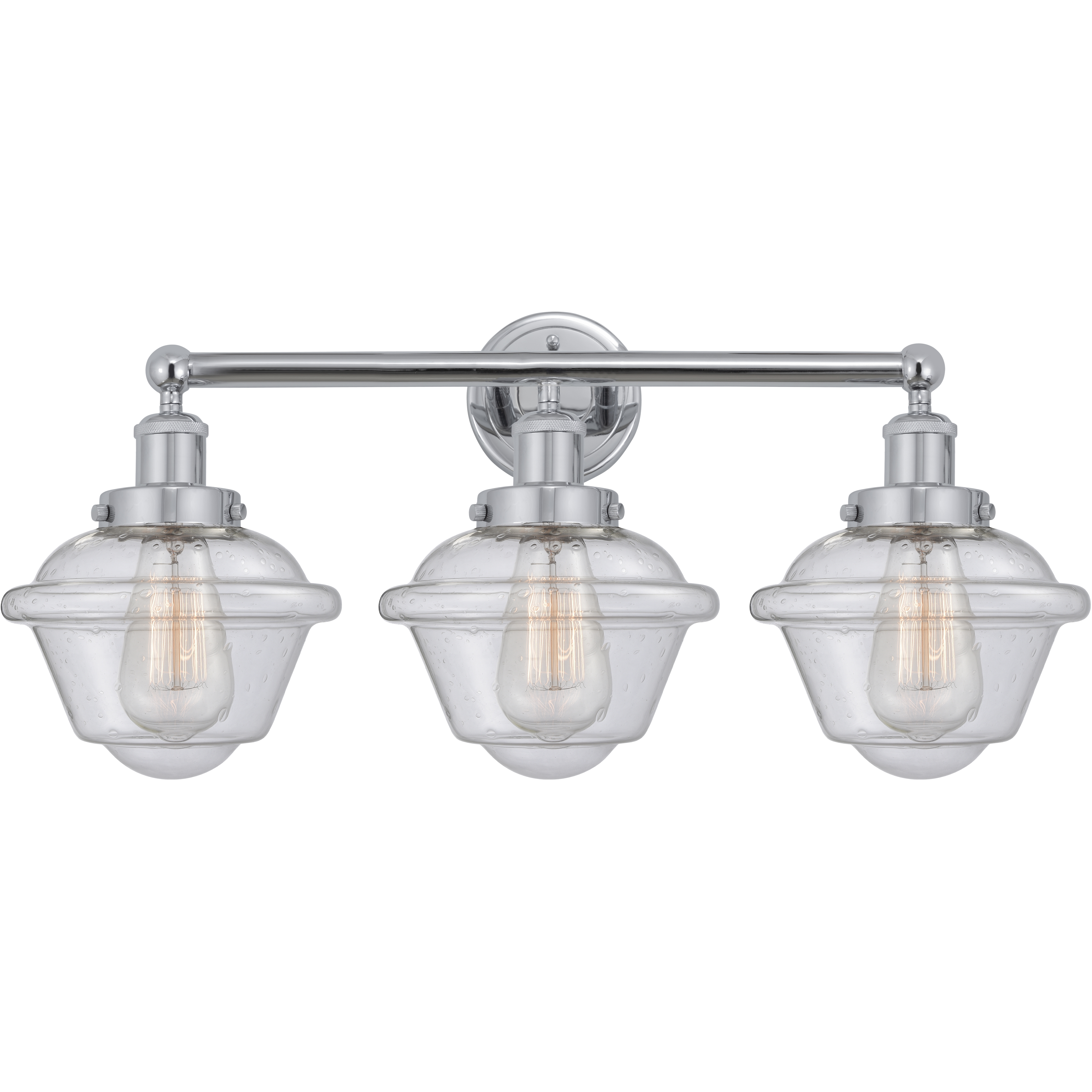 Oxford 3 Light 24.5 inch Polished Chrome Bath Vanity Light Wall Light