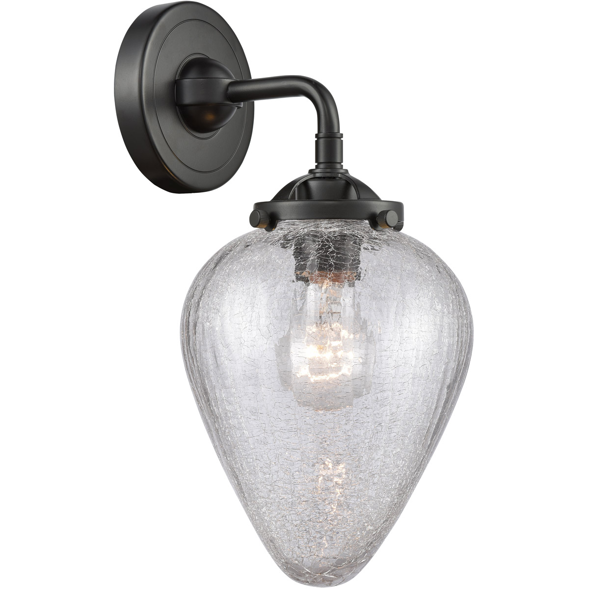 Nouveau Geneseo LED 7 inch Oil Rubbed Bronze Sconce Wall Light, Nouveau